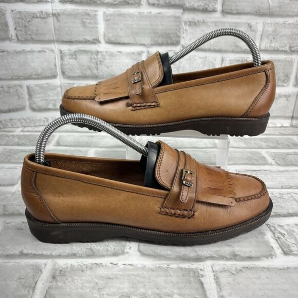 G.H. Bass & Co. Brown Leather Loafers